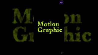 Epic Text Effect in After Effects