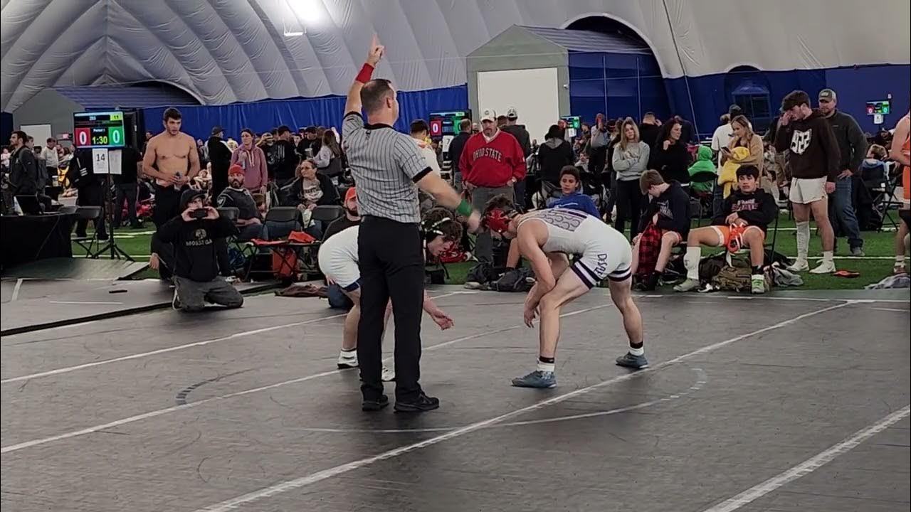 Braxton sheets Hall of Fame Duals (CP wrestling) YouTube