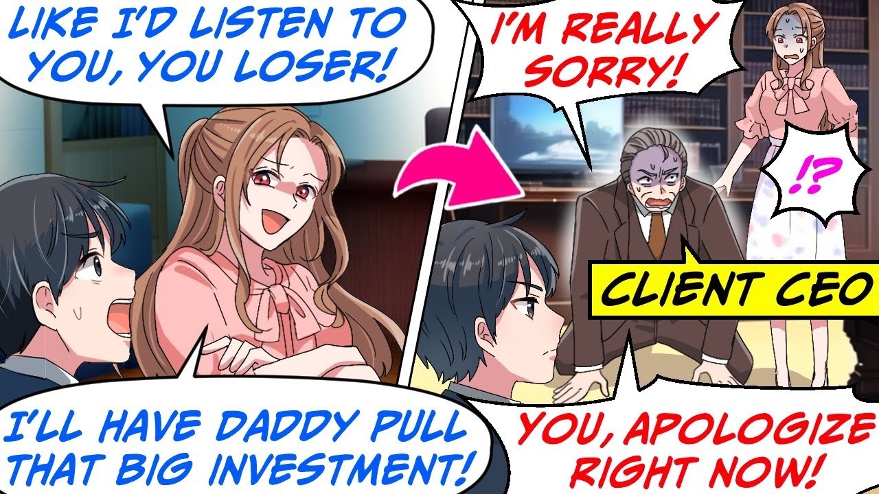 CEO’s Daughter Looked Down on My Degree—Until She Learned the Truth! [RomCom Manga Dub]