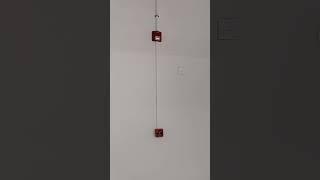 hooter ( sounder strobe) ,with flash ,from ravel fire alarm system