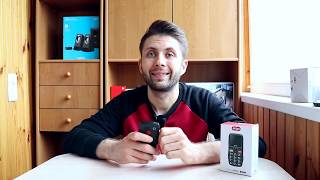 картинка: Бабушкофон Ergo F184 – отличный телефон для бабушки и дедушки, ОБЗОР.