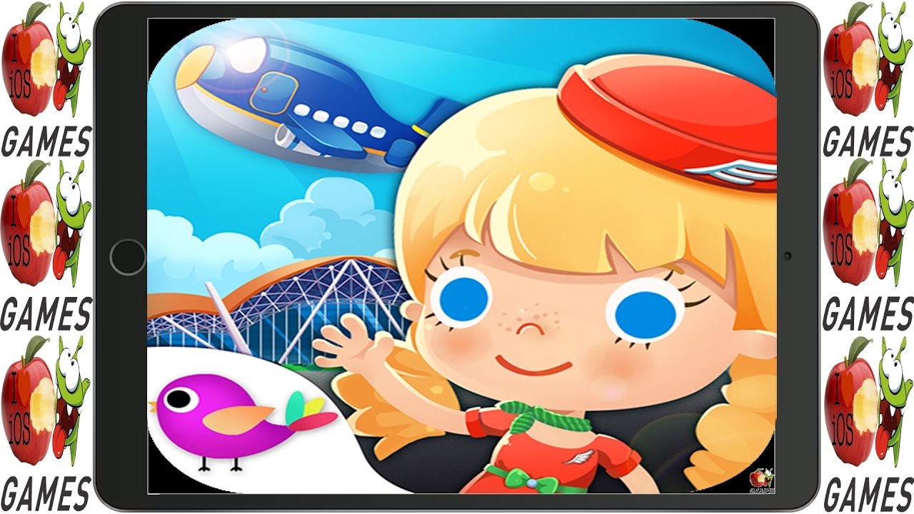 Candy's Airport Fun Game For Kids Libii Education Game YouTube