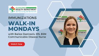 St. Clair County Health Department's Immunizations Clinic Offering Walk-In Hours