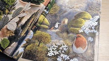 Secret Garden Lapbook Junk Journal: Part 1 ~ Making The Cover ~ Junk Journal Ideas