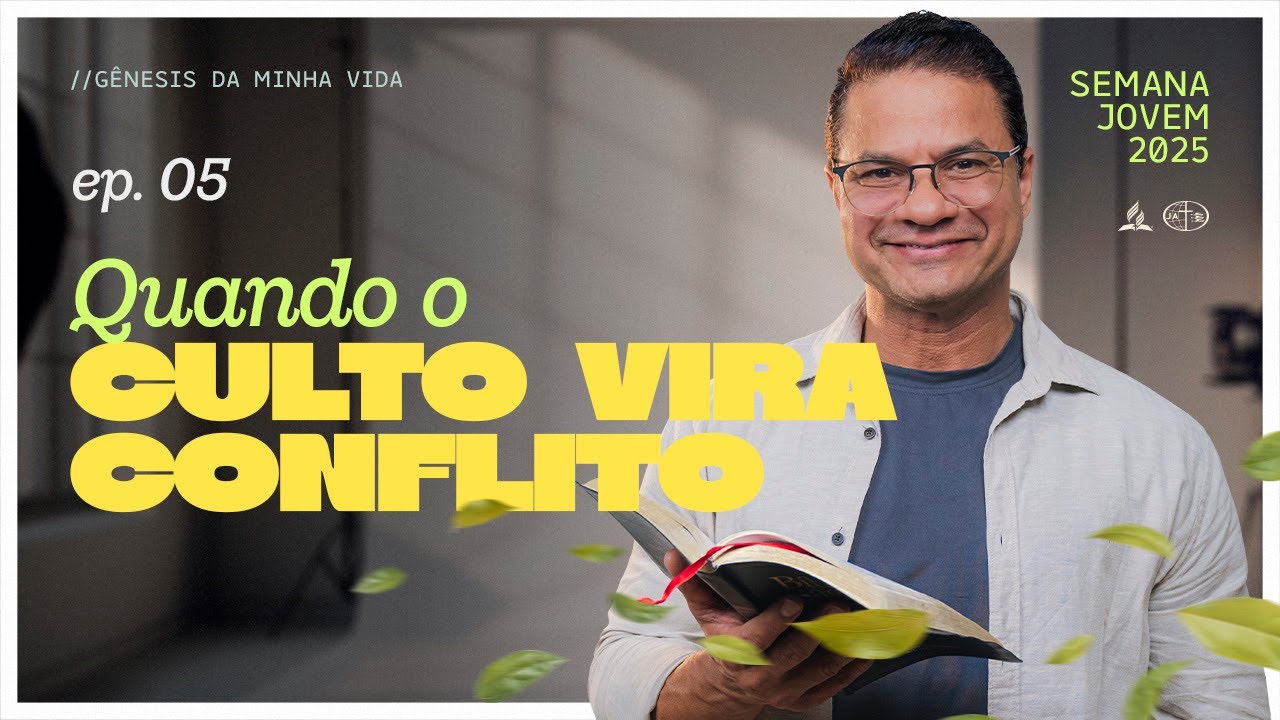 Semana de Oração Jovem 2025 com Pr. Dudu Sermão 05, quarta 23/07/25. 