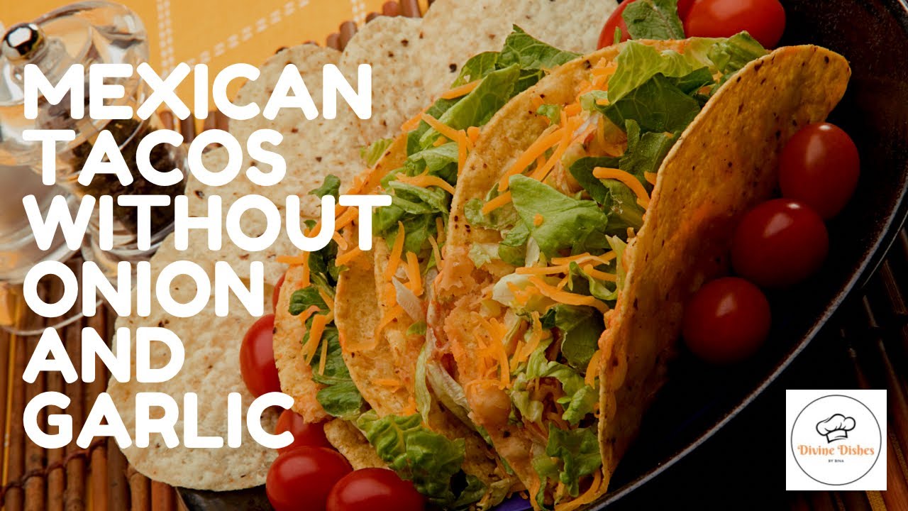 Tacos recipe | How to make without onion and garlic Mexican tacos | Healthy Recipe | Vegetarian taco