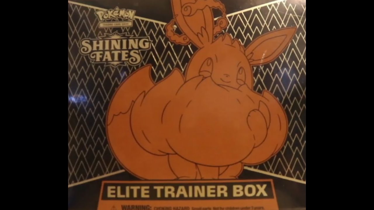Opening an Eevee elite trainer box!