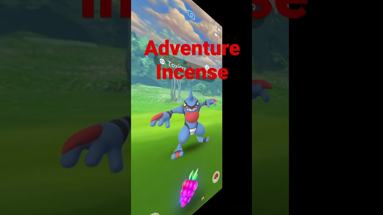 ADVENTURE INCENSE in Pokémon go 