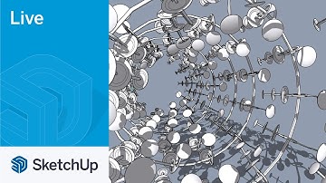 Modeling a Kinetic Sculpture Live with Tyson!