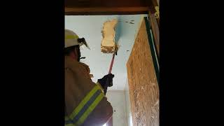 Pulling Ceiling with NY Roof Hook