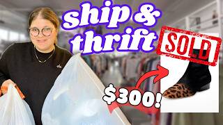 THESE SHOES SOLD FOR $$$! Ship & Thrift With Me!