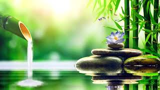 Bamboo Flute Music Positive Energy Vibration Bamboo Water with Music Sleeping Sounds