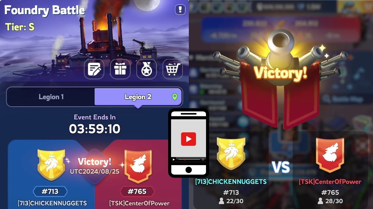 WE WON! Foundry [Vertical] [713] 713 vs [765] TSK 2024-08-25 Legion 2