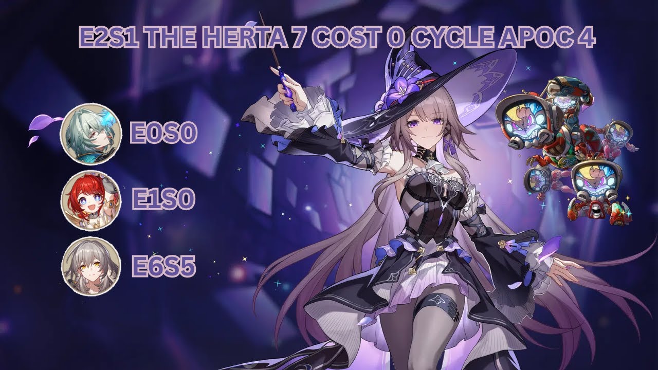 HERTA IS STILL GOATED | E2S1 SUSTAINLLESS 0 CYCLE | 3.8 APOC 4