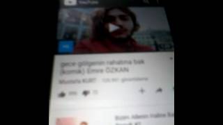 Gece Gölgenin Rahatına Bak Komik