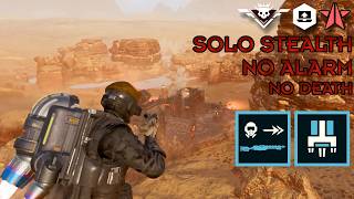 Helldivers 2 - Speargun Stealth Retrieve Valuable Data (Super Helldive/No Alarm)