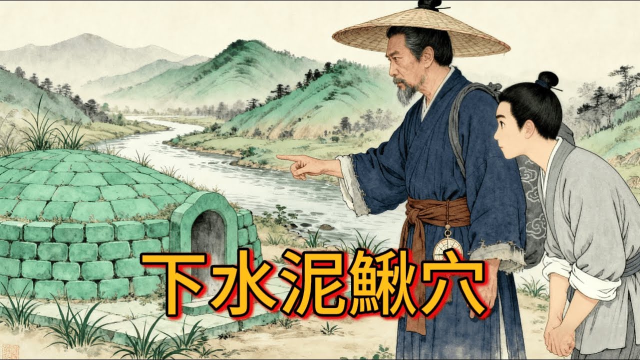 風水師為男子尋 「下水泥鰍穴」 助其發跡，怎料男子發達後竟拋棄原配，風水師設局誘其遷兇穴。#民間故事#善有善報#故事分享