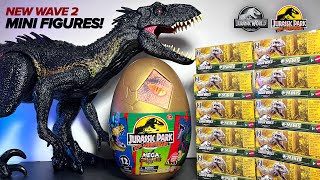 NEW WAVE 2 MINIS! NEW MEGA Egg! Indoraptors Collection!