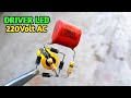 Cara Membuat Driver Lampu LED 22OV Ac || 220v AC to 12v DC