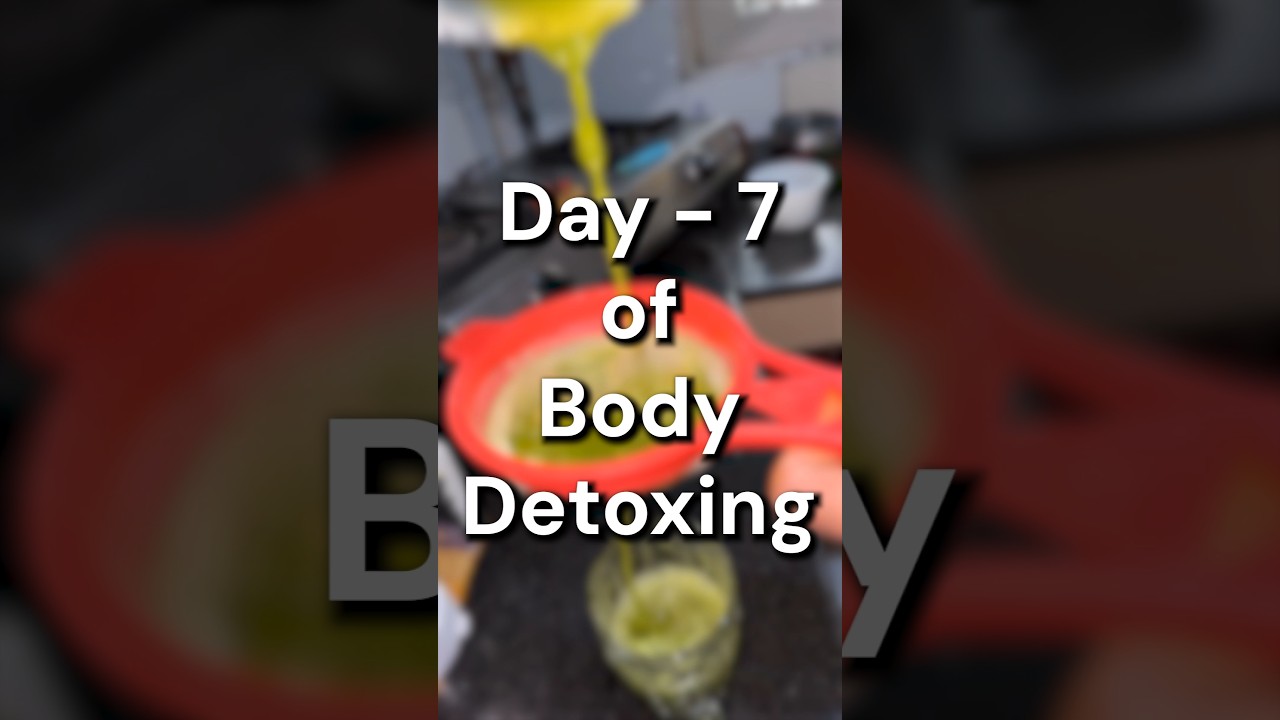 day of body detoxing #shorts #viralvideo #fitness - YouTube