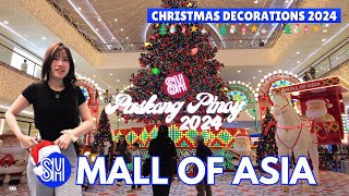 4k Sm Mall Of Asia 2024 Christmas Decorations Tour