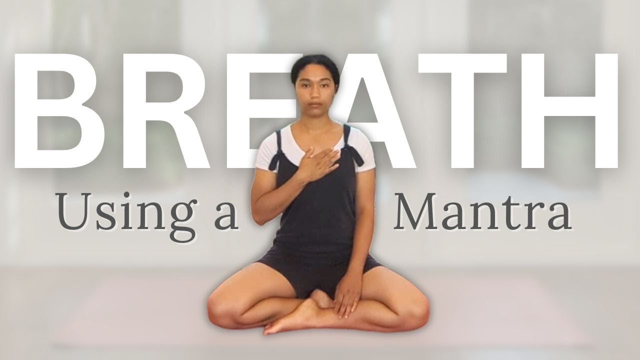 5 Minute Bedtime Breathing | Use a Mantra to Relax Before Sleep