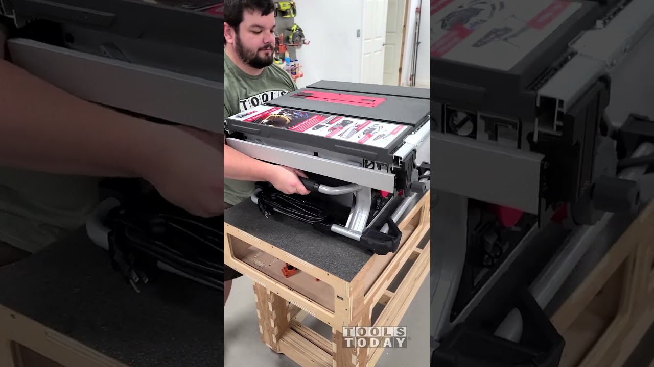Unboxing SawStop Compact Table Saw YouTube