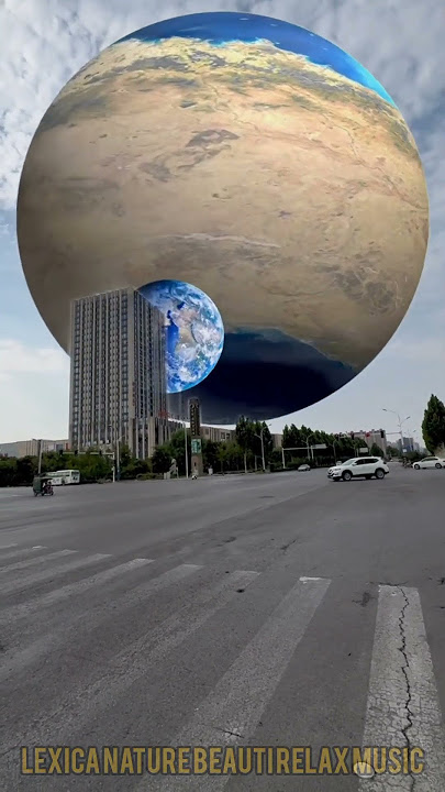 Planets in Orbit around Earth  VFX Shorts and Kinemaster'#vfxshorts #planet