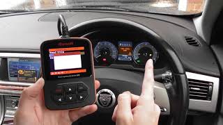 iCarsoft i930 Land Rover Jaguar Airbag Light Reset Guide Tutorial