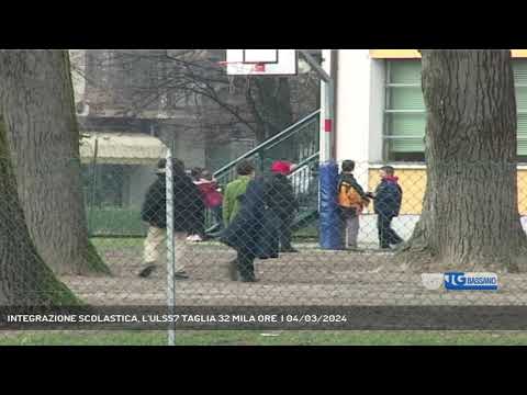INTEGRAZIONE SCOLASTICA, L'ULSS7 TAGLIA 32 MILA ORE  | 04/03/2024