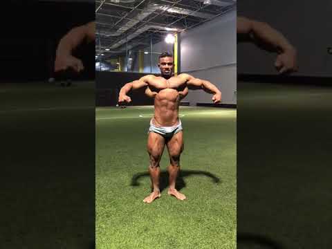 كمال الاجسام اللاعب الدولي عارف هبه 