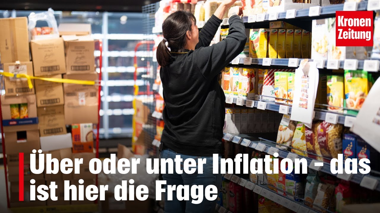 Über oder unter Inflation – das ist hier die Frage | krone.tv NEWS ...