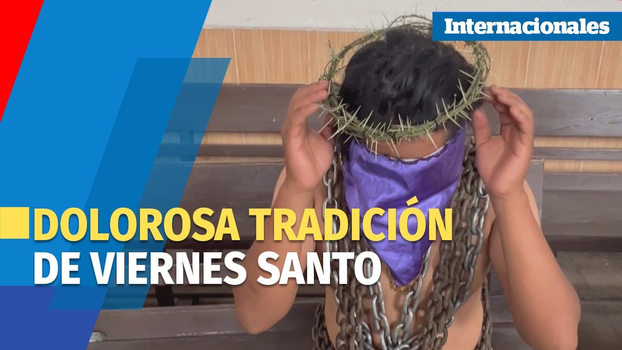 Engrillados, la dolorosa tradición de Viernes Santo en Puebla - YouTube