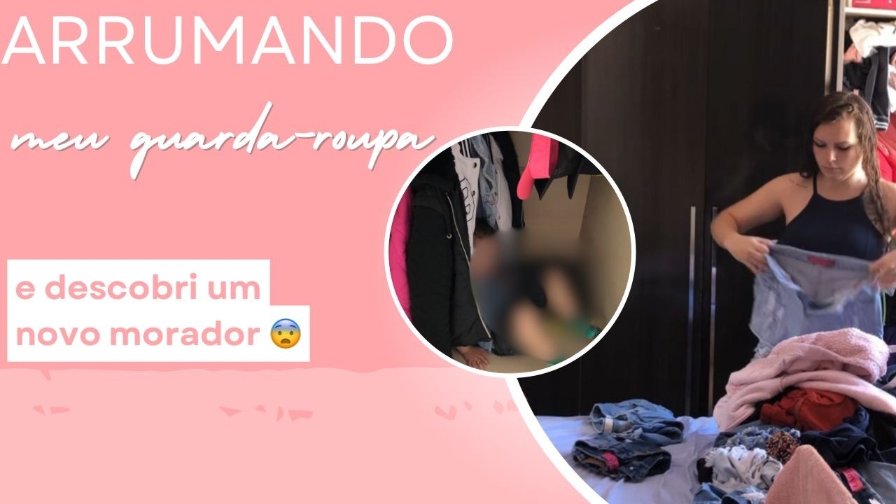 ARRUMANDO MEU GUARDA-ROUPA E OLHA O QUE EU ENCONTREI!!