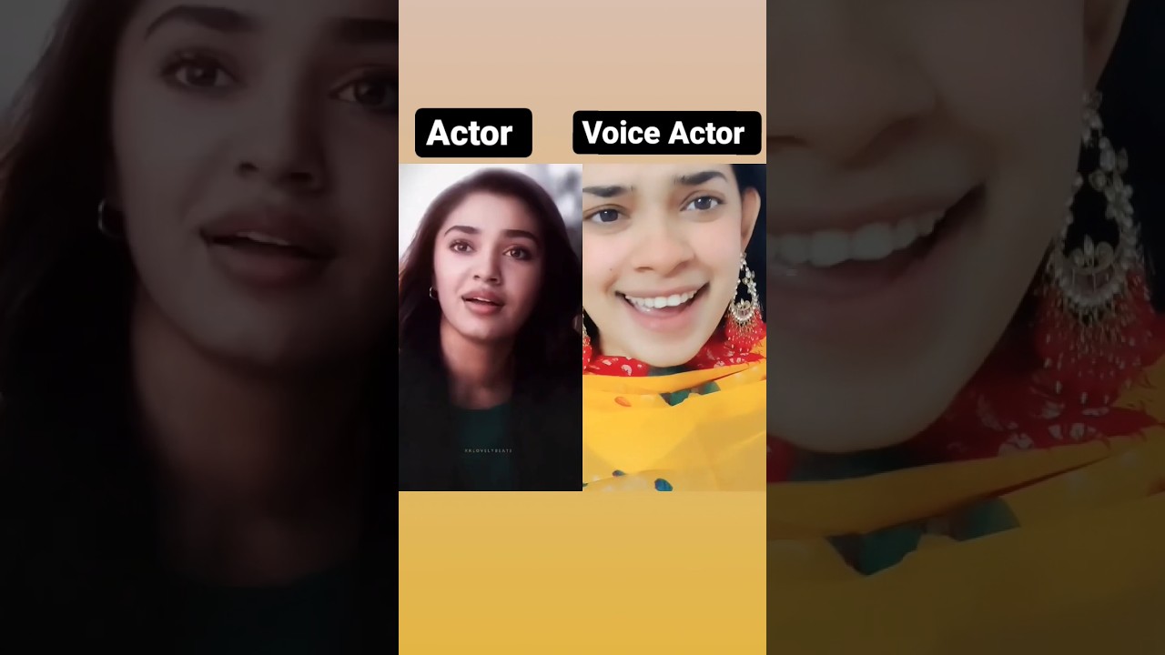 krithishetty voice dubbing actor