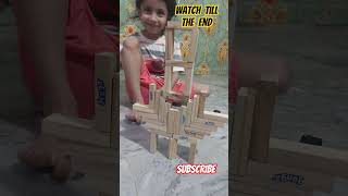 challenge accepted | jenga #HomeActivities #fifa