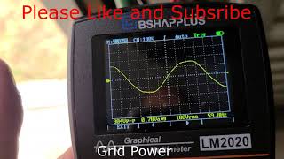 Sine Wave - Grid Power vs Durowatt Generator vs Westinghouse Generator.