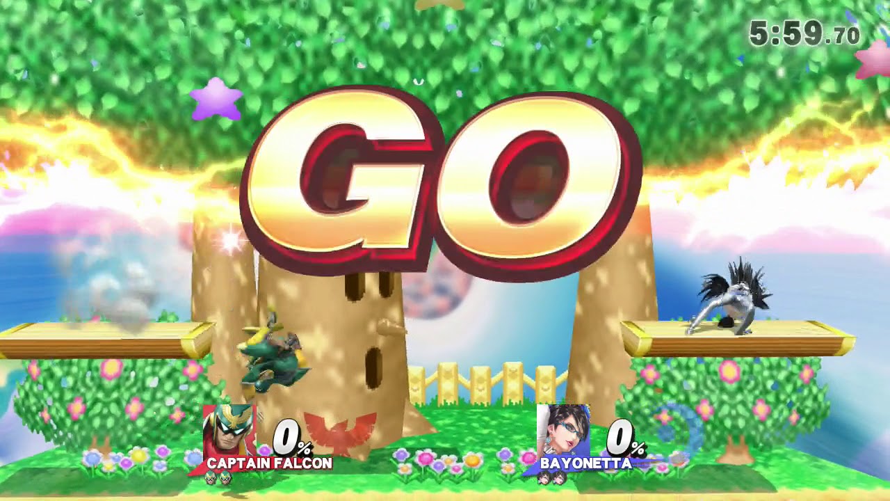 Pixelpokal - Samuuu (Bayonetta) vs Like (Captain Falcon) - Smash 4 - Winners Finals