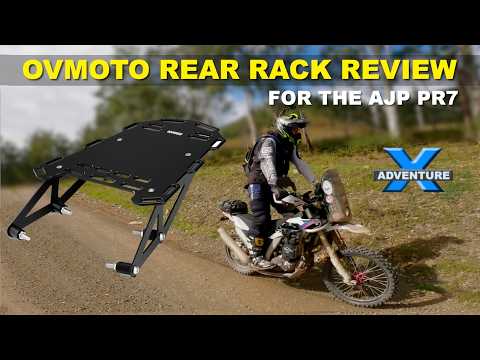 OVmoto rear rack for AJP PR7 review︱Cross Training Adventure