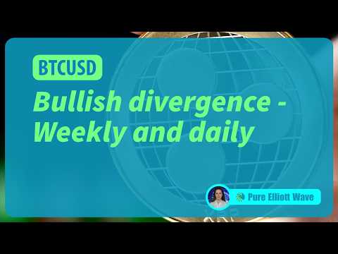 BTCUSD: Bullish divergence, weekly and daily.