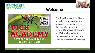 2024 Tick Academy Day 2 (October 17th)