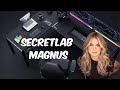 My sweet family desk setup  secret lab magnus desk with lshape extension and monitor arm review