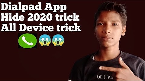 How To Enable And Disable Phone Dialer || Find Lost Dialer