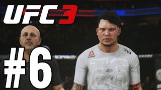 UFC 3 Middleweight Career Mode Walkthrough Part 6 - FIRST LOSS!
