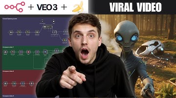 The ULTIMATE AI viral tiktok Engine tutorial (Nano Banana + Veo3 + n8n Tutorial)