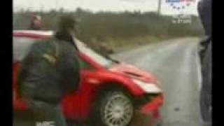 Chris Atkinson c4 crash Rally Ireland 2009