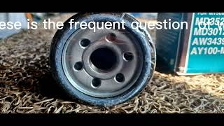 mitsubishi L300 euro 4 oil filter and air filter#l300 #4d56 #mitsubishi