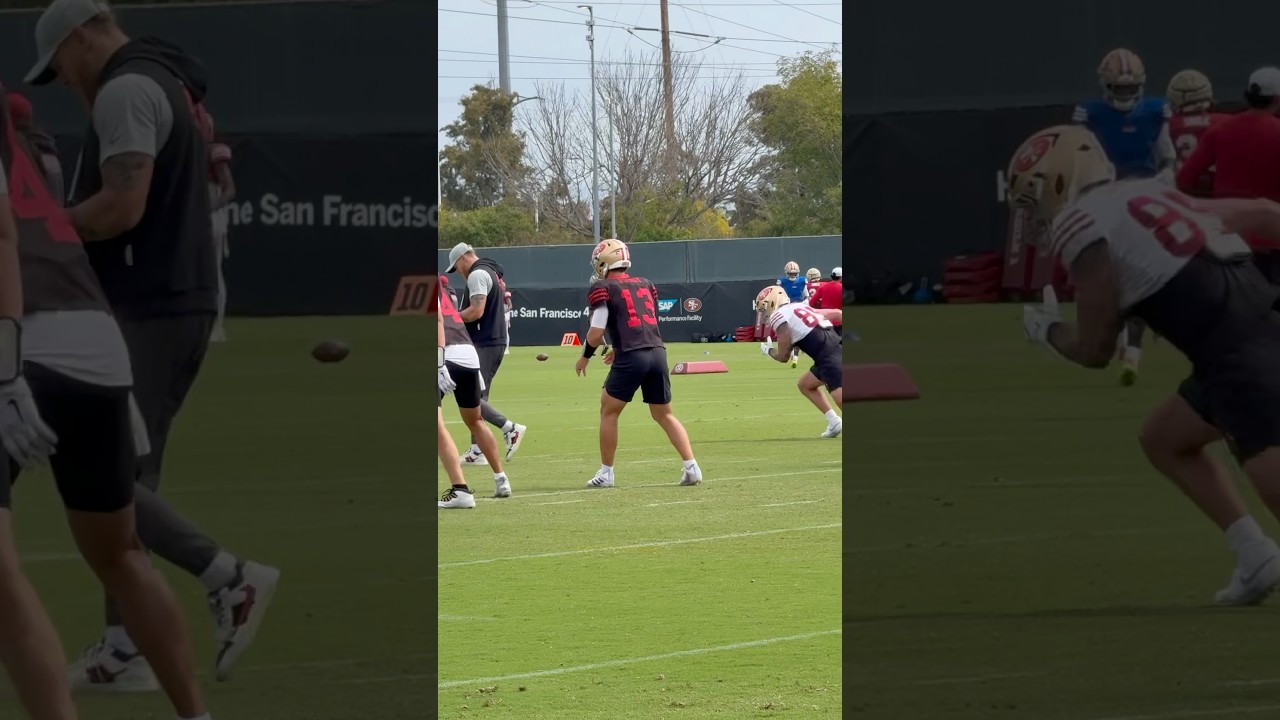 Brock Purdy’a second straight practice 