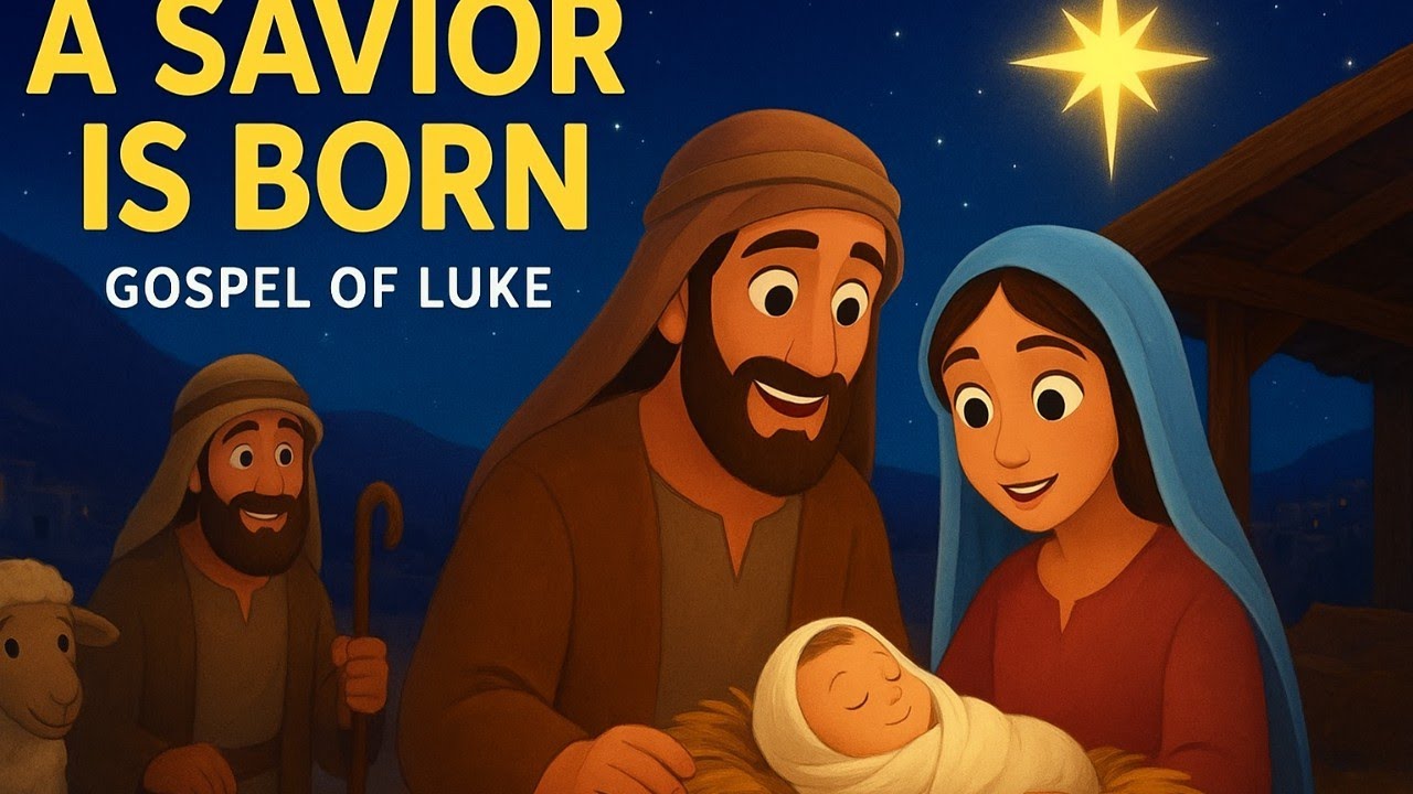 A Savior is Born | The Nativity | Gospel of Luke Animated Episode 2
