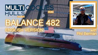 BALANCE 482 Catamaran  Boat Review Teaser  Multihulls World